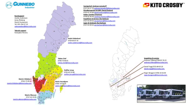 Distrikt med kontaktpersoner 2025-04-04