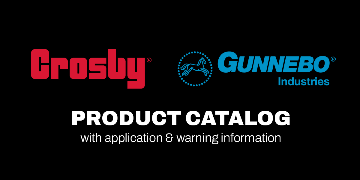 Crosby & Gunnebo Industries Catalog